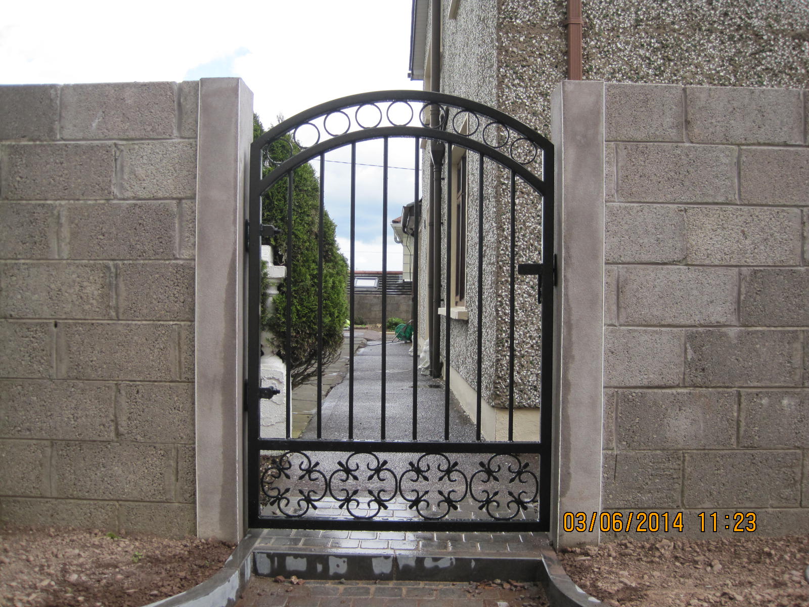 Wrought Iron Side WISG-38